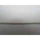 Catena Ovale Color Platino 1,5x3 mm - Spezzone da circa 48-50 cm