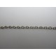 Catena Ovale Color Platino 3x4 mm - Spezzone da circa 48-50 cm