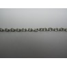 Catena Ovale Color Platino 2,5x3,5 mm - Spezzone da circa 48-50 cm