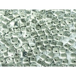 Perline Crisscross Cubes 4 mm Crystal Labrador Full - 20 Pz