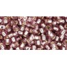Rocailles Toho 8/0 Silver-Lined Light Amethyst