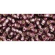 Rocailles Toho 8/0 Silver-Lined Medium Amethyst