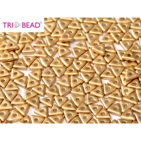 Perline Tri-Bead 4 mm Aztec Gold - 5 g