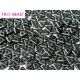 Perline Tri-Bead 4 mm Jet Hematite - 5 g
