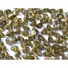 Pinch Beads 5x3 mm Crystal Amber - 10 g