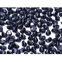 Pinch Beads 5x3 mm Jet Hematite - 10 g