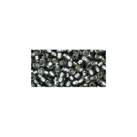 Rocailles Toho 8/0 Silver-Lined gray