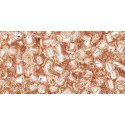 Rocailles Toho 8/0 Silver-Lined Rosaline