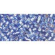Rocailles Toho 8/0 Silver-Lined Light Sapphire