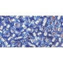 Rocailles Toho 8/0 Silver-Lined Light Sapphire