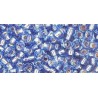Rocailles Toho 8/0 Silver-Lined Light Sapphire