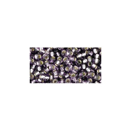 Rocailles Toho 8/0 Silver-Lined Tanzanite