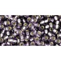 Rocailles Toho 8/0 Silver-Lined Tanzanite