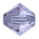 Bicono Swarovski 5328 4 mm Provence Lavender - 40 pz