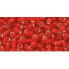 Rocailles Toho 8/0 Silver-Lined Siam Ruby