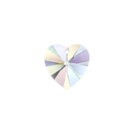 Cuore Swarovski 6228 10,3x10 mm Crystal AB - 1 pz