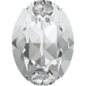 Cabochon Swarovski Ovale 4120 18x13 mm Crystal - 1 pz