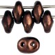 Superduo 2,5x5 mm Dark Bronze - 10 g