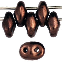 Superduo 2,5x5 mm Dark Bronze - 10 g