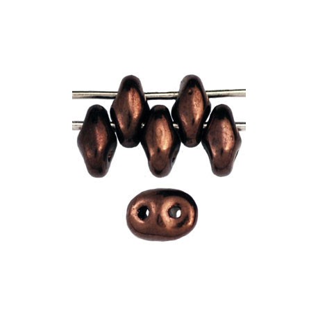 Superduo 2,5x5 mm Dark Bronze - 10 g