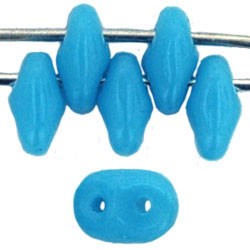 Superduo 2,5x5 mm Blue Turquoise - 10 g