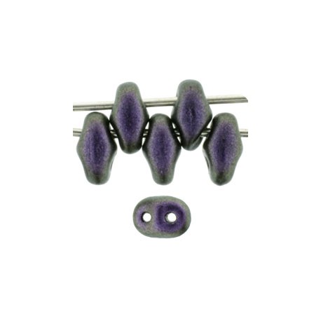 Superduo 2,5x5 mm Polychrome Black Currant - 10 g