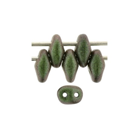Superduo 2,5x5 mm Polychrome Olive Mauve - 10 g