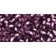 Rocailles Toho 8/0 Silver-Lined Light Grape
