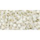 Rocailles Toho 8/0 Silver-Lined Milky White
