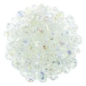 Miniduo 2 x 4 mm Crystal AB - 5 g