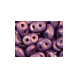 Miniduo 2 x 4 mm Luster Metallic Amethyst - 5 g