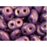 Miniduo 2 x 4 mm Luster Metallic Amethyst - 5 g