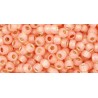 Rocailles Toho 8/0 Silver-Lined Milky Peach