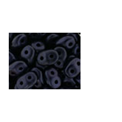 Miniduo 2 x 4 mm Metallic Suede Dark Purple - 5 g