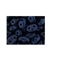 Miniduo 2 x 4 mm Metallic Suede Dark Blue - 5 g