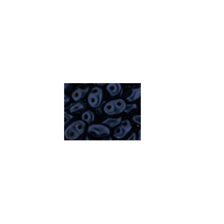 Miniduo 2 x 4 mm Metallic Suede Dark Blue - 5 g Miniduo 2 x 4 mm Metallic Suede Dark Blue - 5 g