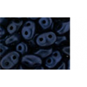 Miniduo 2 x 4 mm Metallic Suede Dark Blue - 5 g