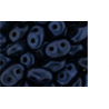 Miniduo 2 x 4 mm Metallic Suede Dark Blue - 5 g