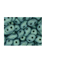 Miniduo 2 x 4 mm Metallic Suede Light Green - 5 g