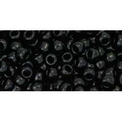 Rocailles Toho 8/0 Opaque Jet