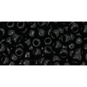 Rocailles Toho 8/0 Opaque Jet - 10 g