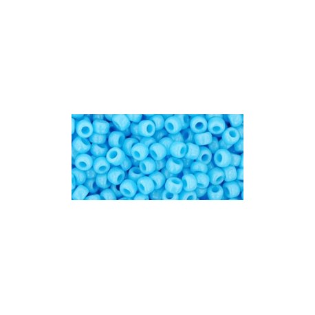 Rocailles Toho 8/0 Opaque Blue Turquoise