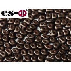 Es-O Beads 5 mm Pastel Dark Brown - 5 g