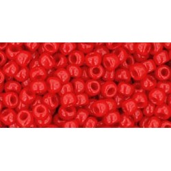Rocailles Toho 8/0 Opaque Cherry