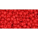 Rocailles Toho 8/0 Opaque Cherry - 10 g