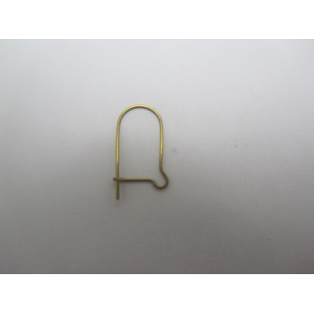 Monachella Filo ottone a chusura 8x17mm Color Ottone - 2 pz