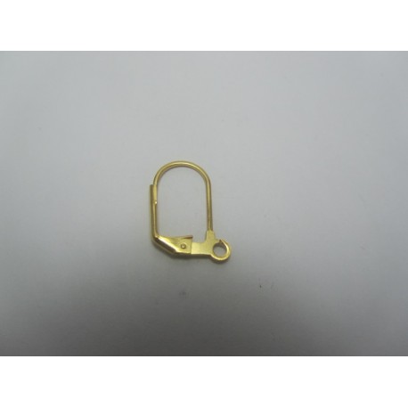 Monachella Ottone a Chiusura 10x17 mm Color Oro- 2 pz