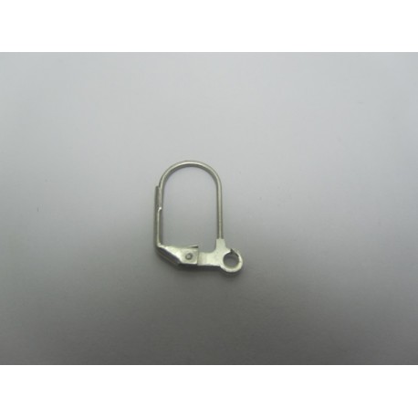 Monachella Ottone a Chiusura 10x17 mm Color Nichel- 2 pz