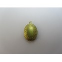 Pendente Portafoto Ottone Ovale 16x20 mm - Color Ottone - 1 pz