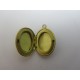 Pendente Portafoto Ottone Ovale 16x20 mm - Color Ottone - 1 pz